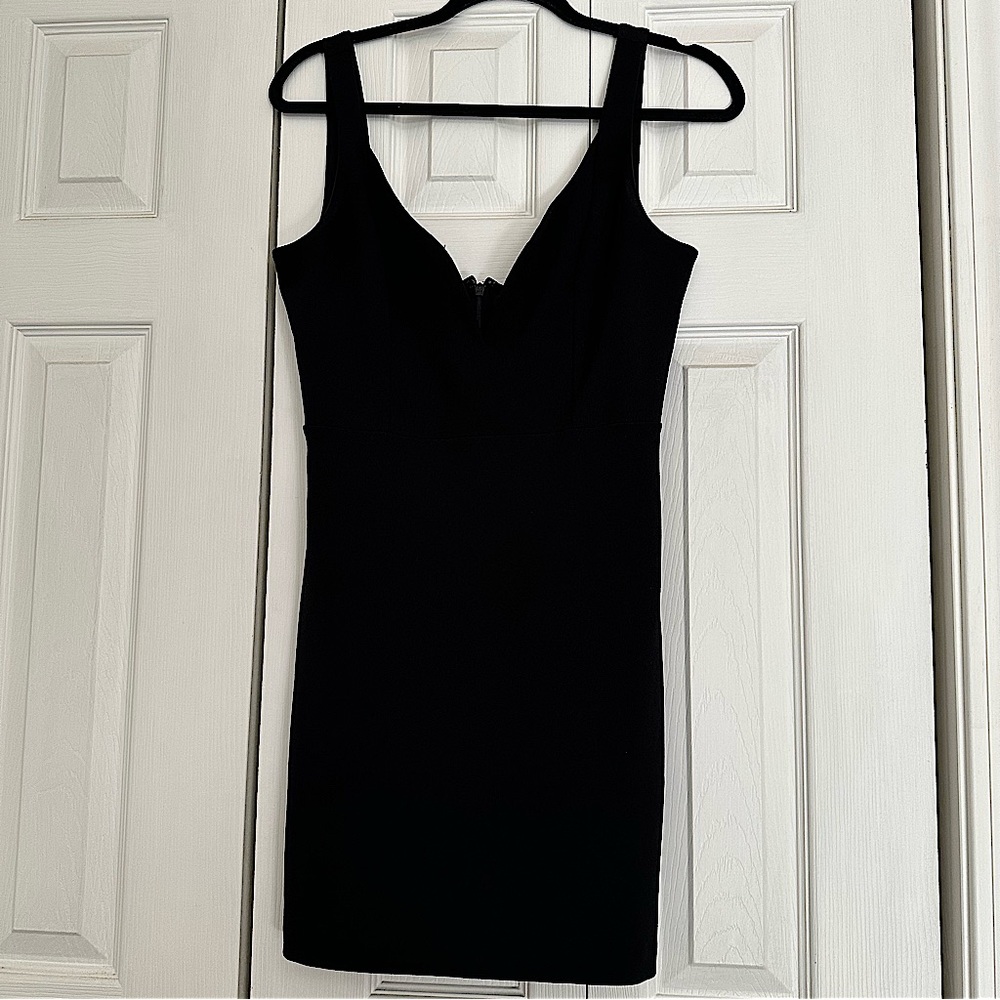 Express A-Line Cocktail & Party Dress in all Black; Size 8